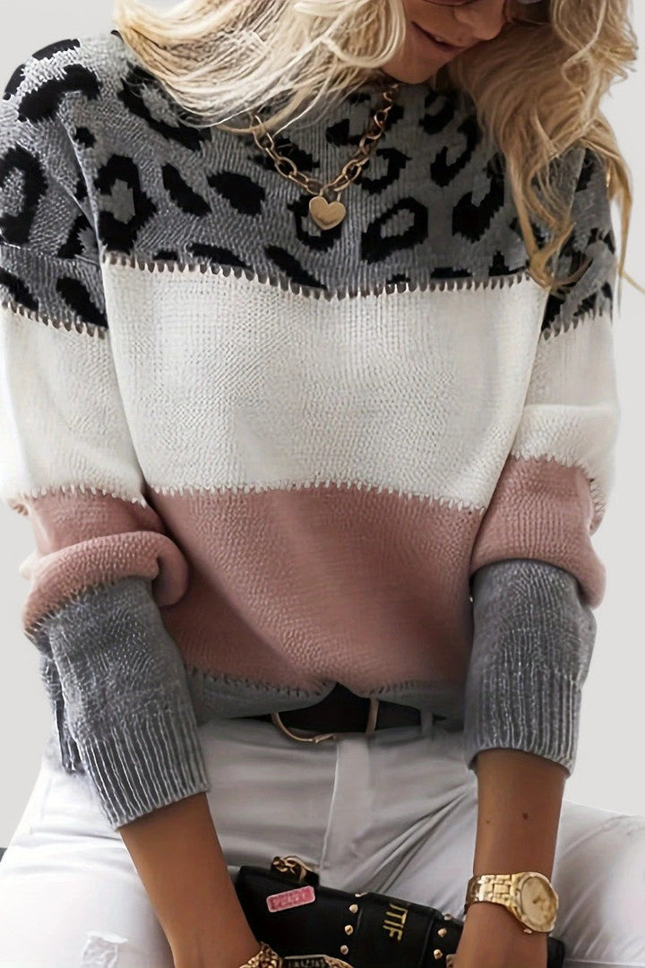 Sophie Jersey de Punto con Patrón Juguetón