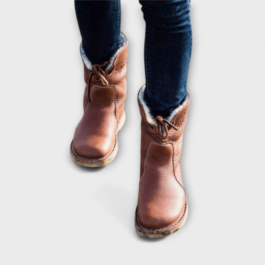 Teresa | Botas Zeita Impermeables Con Forro De Lana Cálida