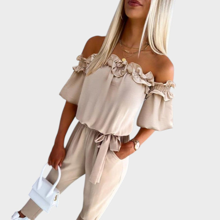 Joana | Mono con Hombros Descubiertos