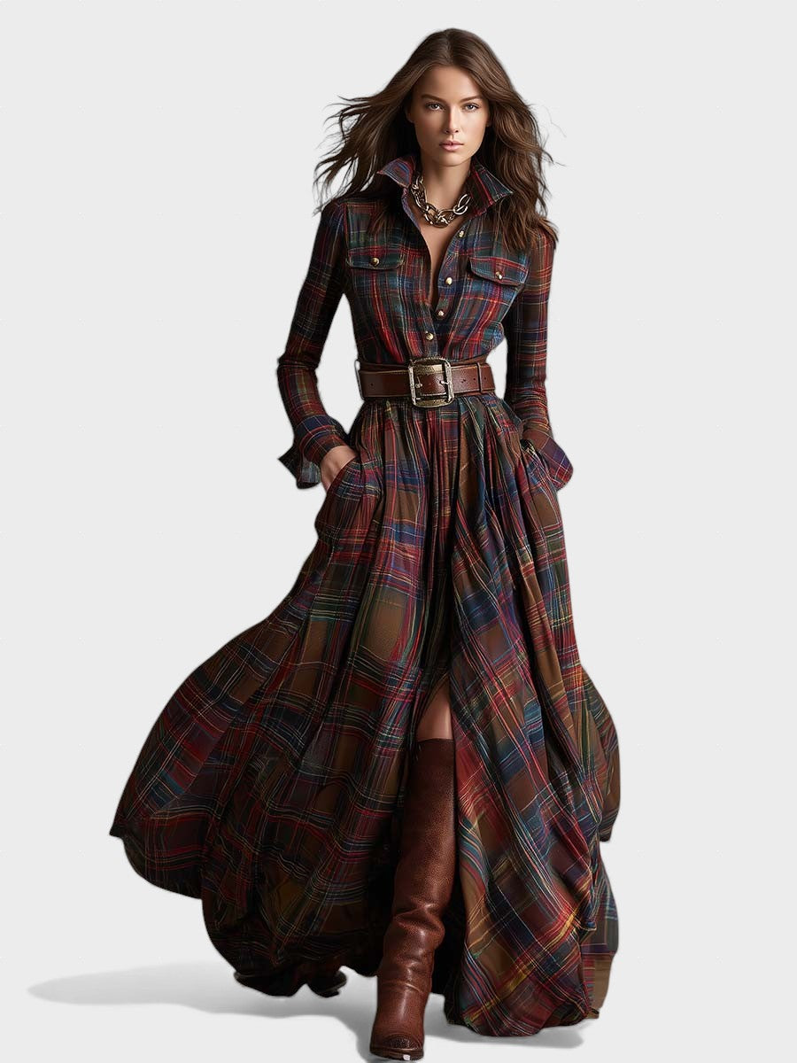 Elena | Camisa Vestido Clásico Elegante