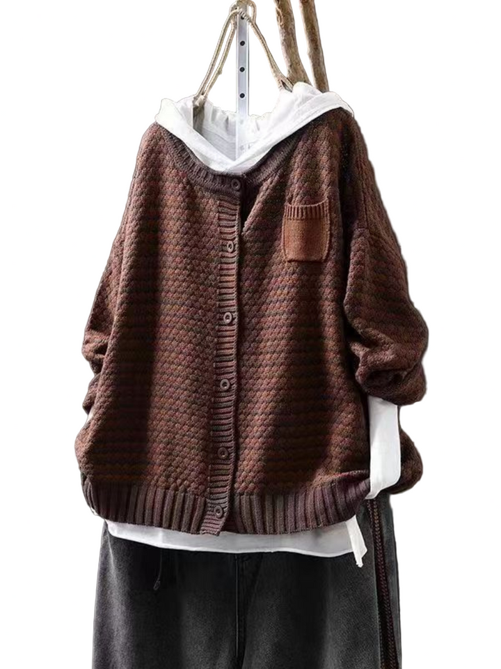 SELIORA | CÁRDIGAN DE PUNTO TEXTURIZADO