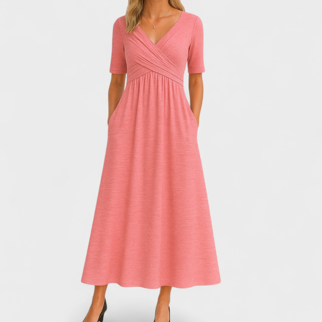 Joana | Vestido midi elegante