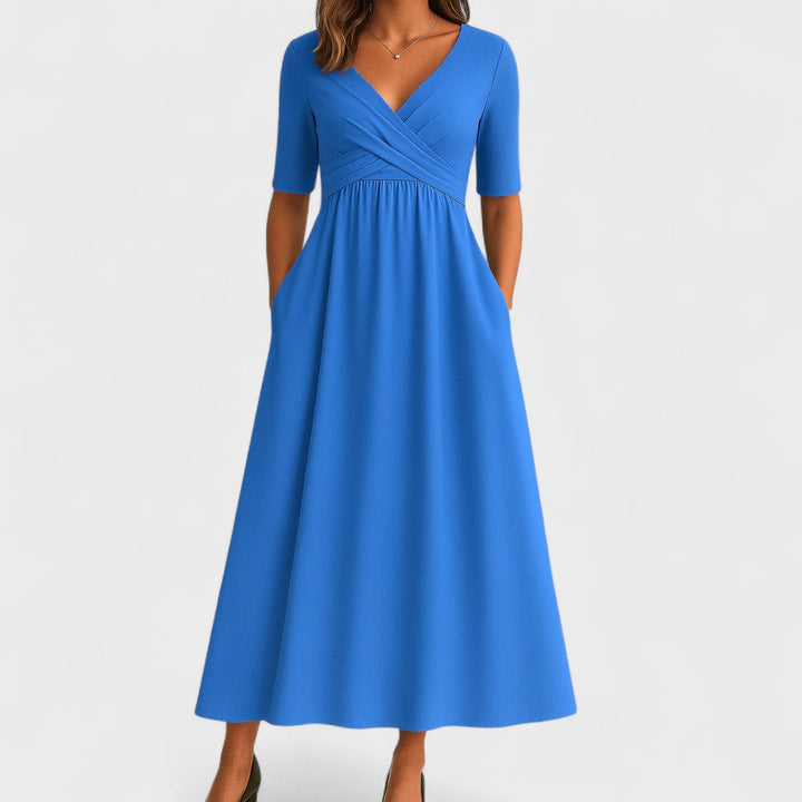 Joana | Vestido midi elegante
