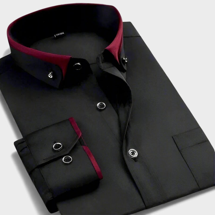 Andrés | Camisa Clásica de Hombre con Mangas Largas