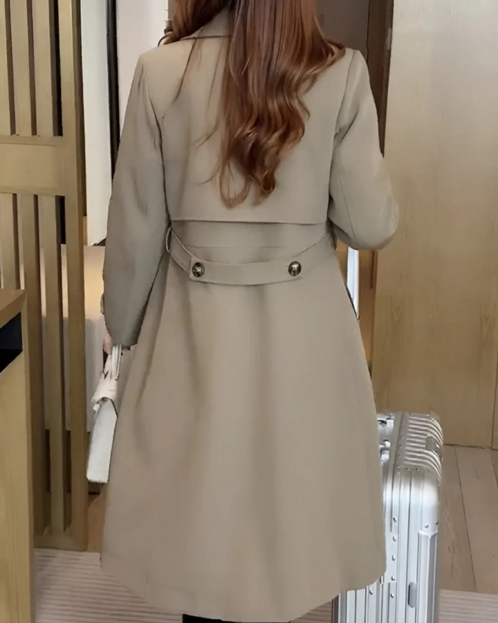 Desirée | Trenchcoat de doble botonadura para mujeres
