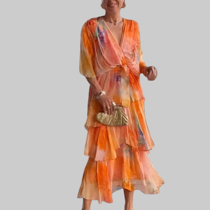 Amira | Vestido Elegante con Volantes