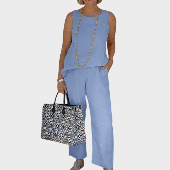 Valéa | Conjunto De Dos Piezas De Lino