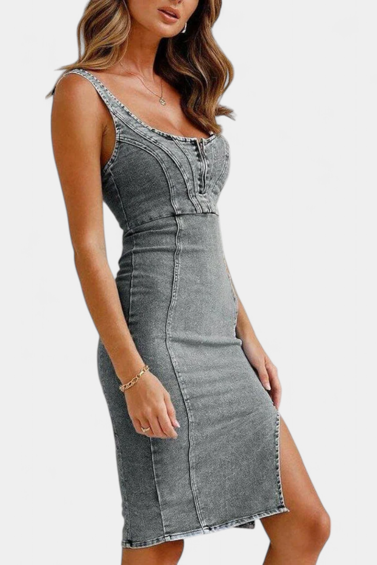 Janessa | Vestido Denim