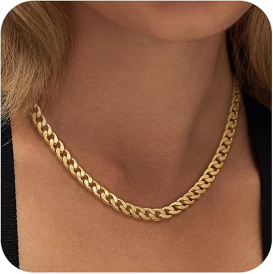 Collar Chunky Cuban Link | Dorado