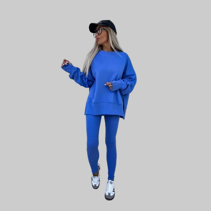 Juana | Conjunto de Sudadera de Manga Larga Casual y Pantalones