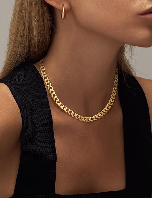 Collar Chunky Cuban Link | Dorado