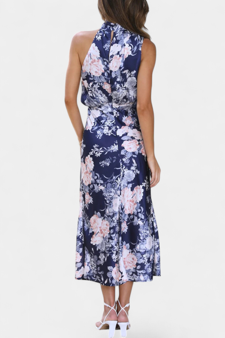 Lisa | Maxi Floral Halter
