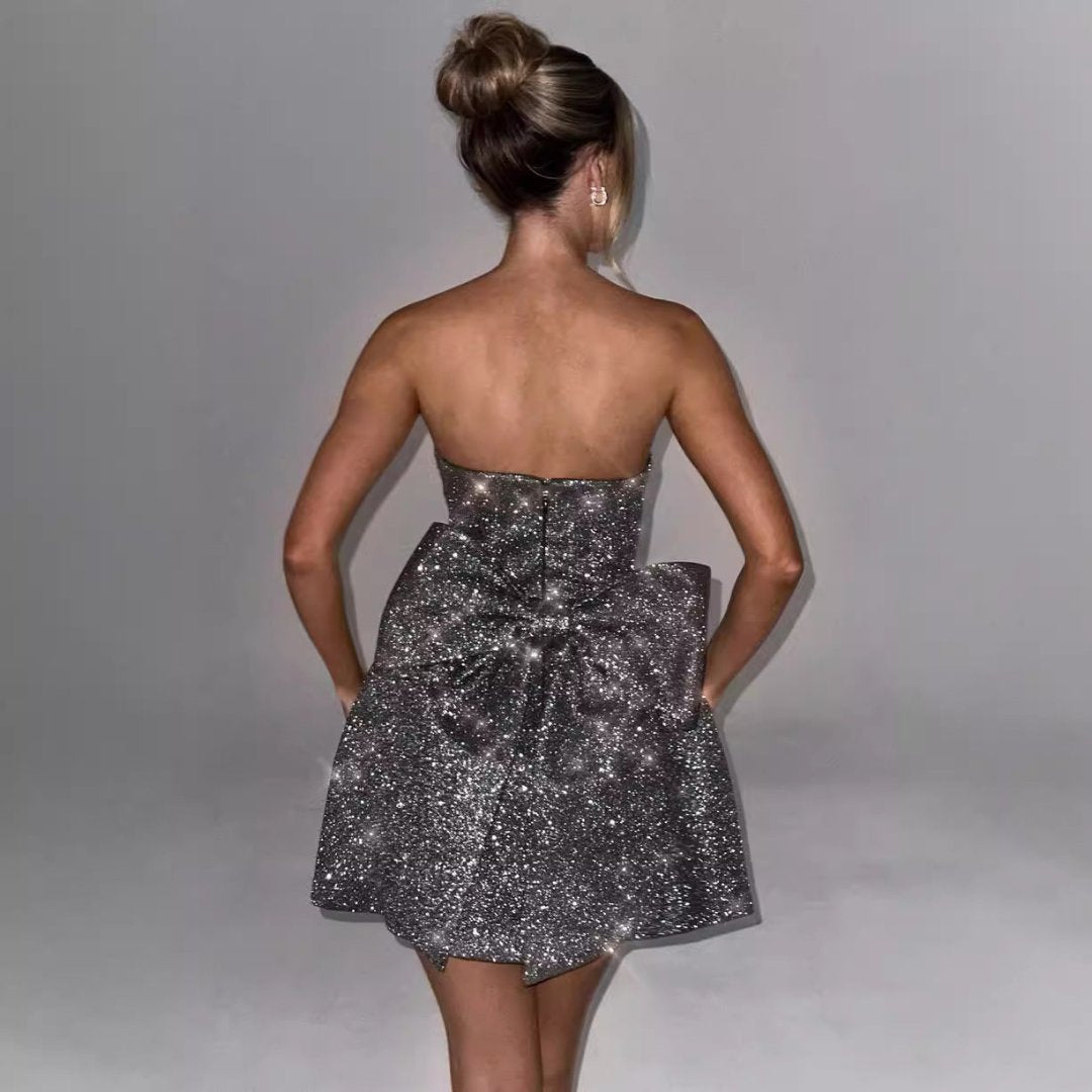 Elvie™ | Vestido de cóctel con lentejuelas elegante