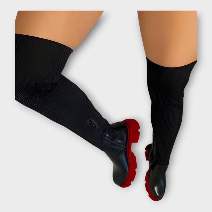 María | Botas Modernas Con Diseño Minimalista Y Versátiles