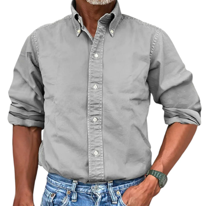 Javier | Camisa de manga larga sin arrugas