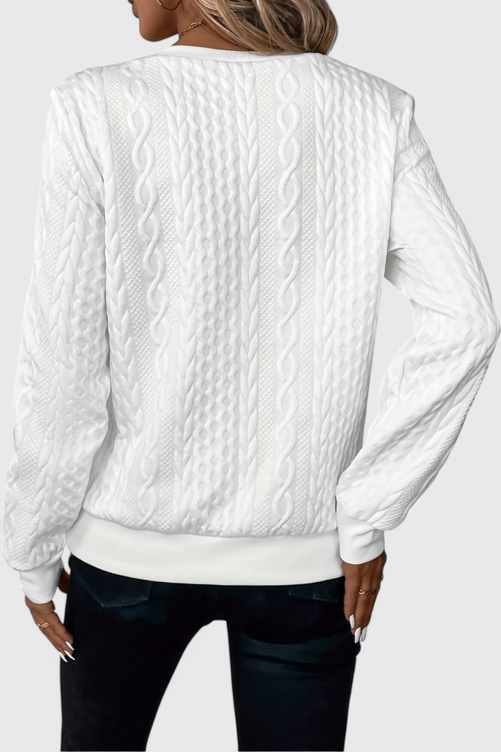 Zoey | Jersey de Punto con Cremallera Suave