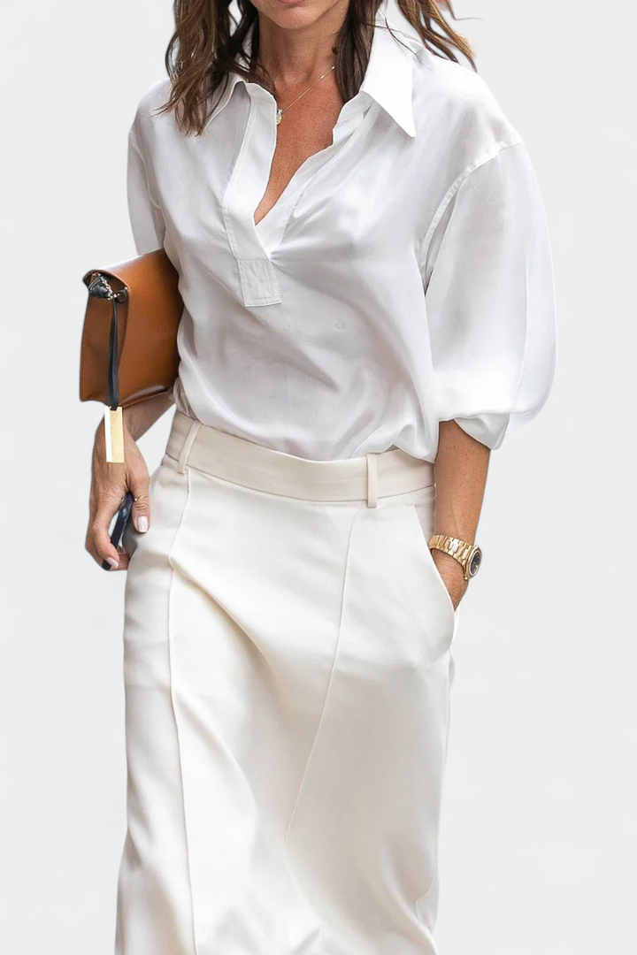 Ada Falda H-Line Lisa con Estilo Urbano Moderno