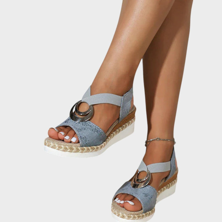 Emma | Sandalias ortopédicas con tacón de cuña