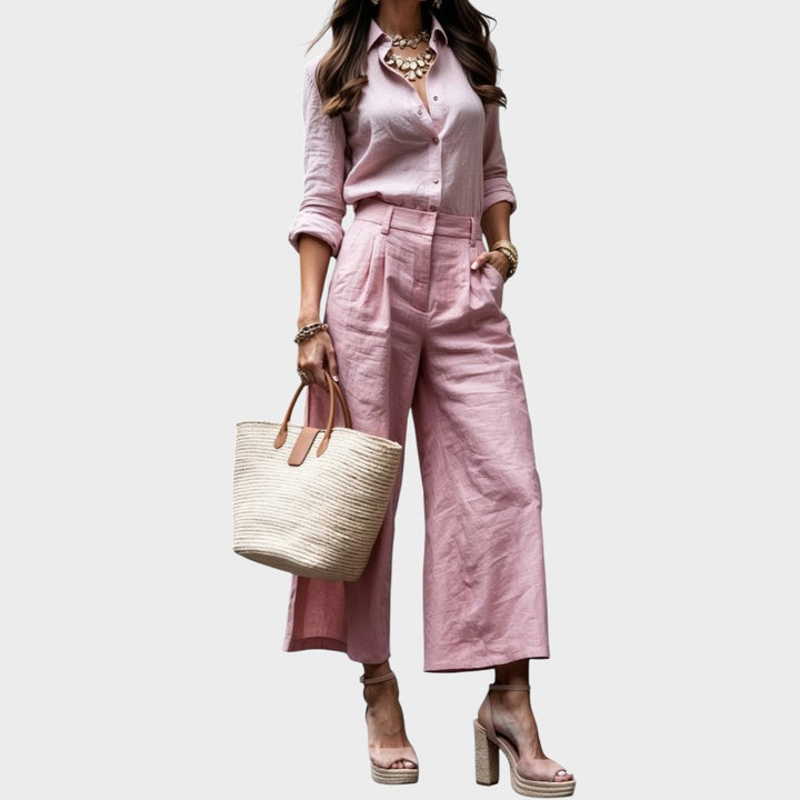 Caprichosa | Conjunto De Blusa Y Pantalones Cortos