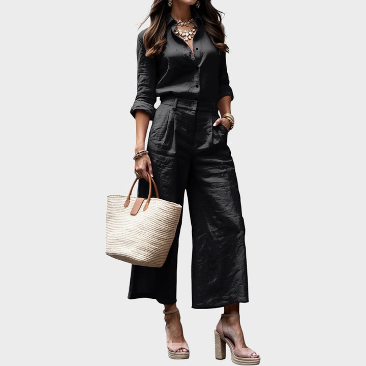 Caprichosa | Conjunto De Blusa Y Pantalones Cortos