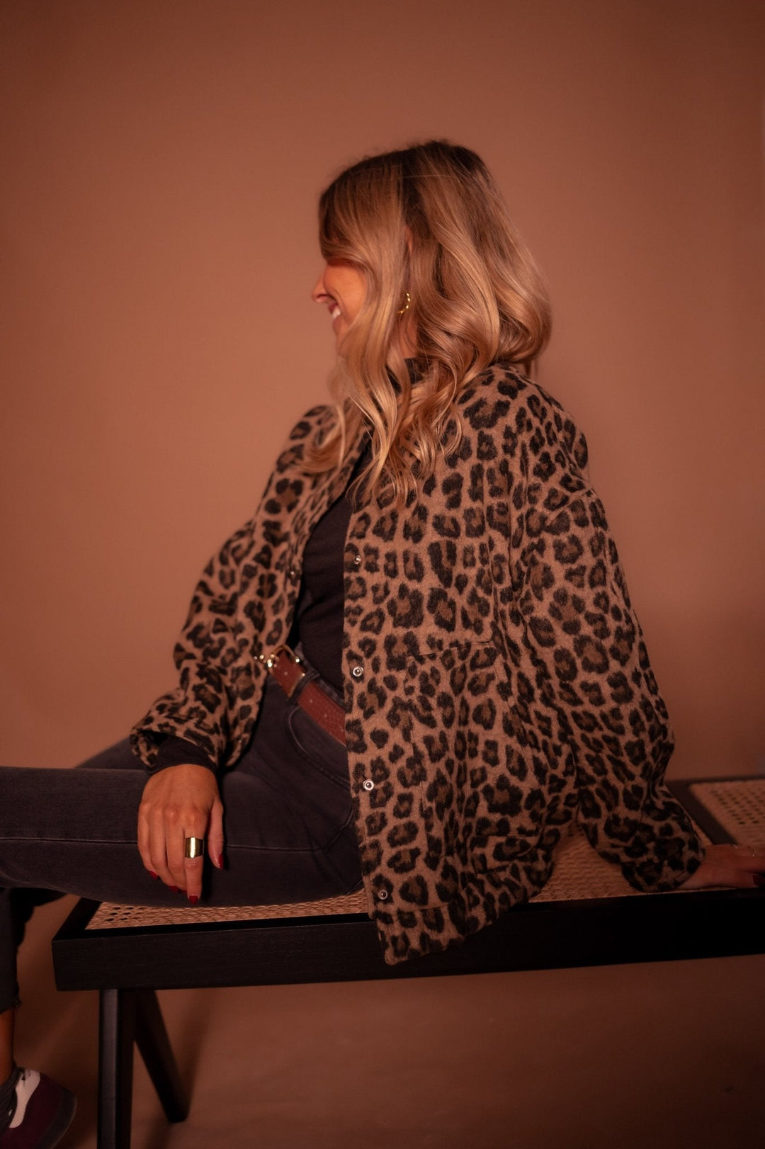 Charlene – Chaqueta de Leopardo a la Moda