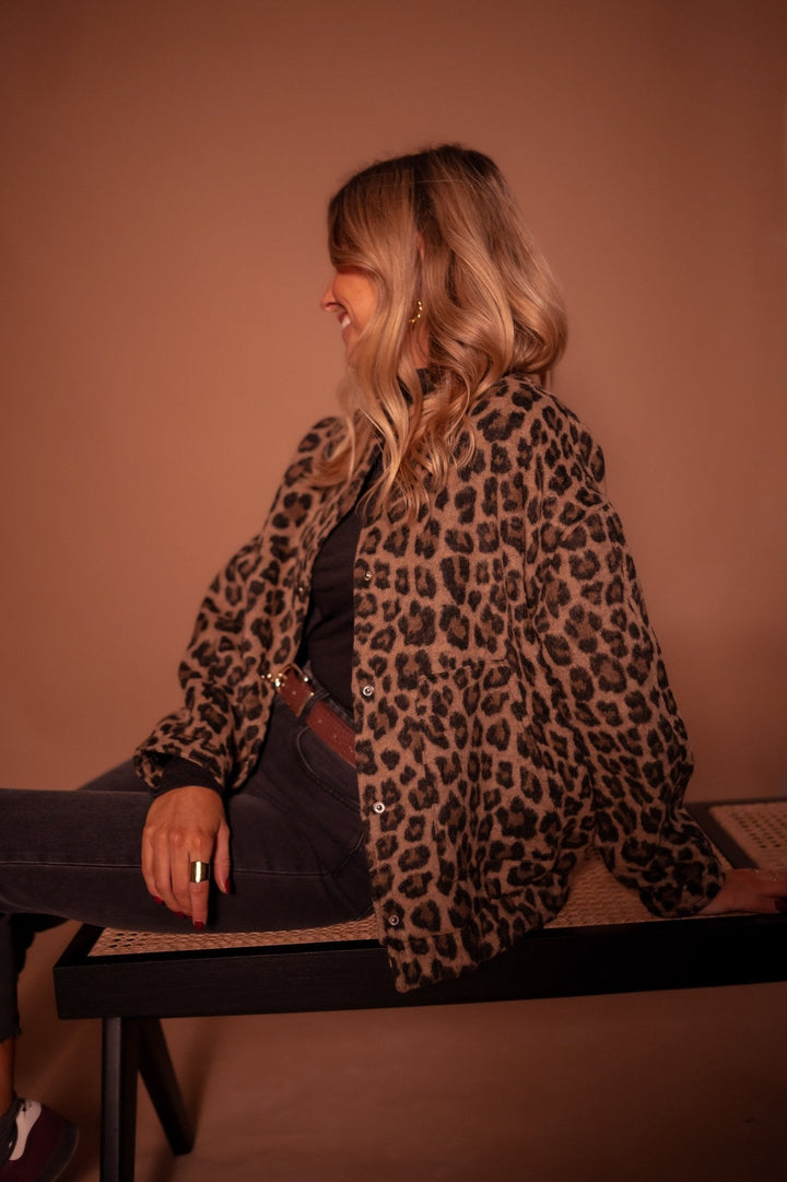 Charlene – Chaqueta de Leopardo a la Moda