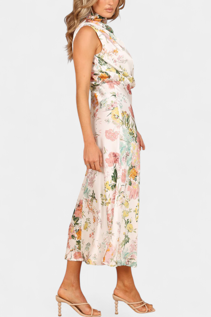 Lisa | Maxi Floral Halter