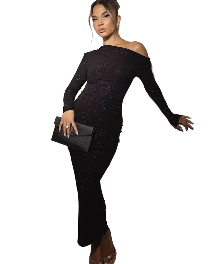 Moa™ | Vestido maxi brillante