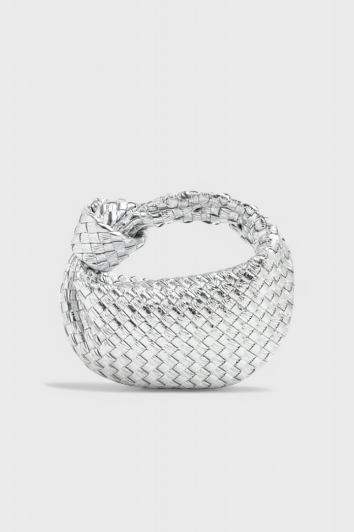 Sage Bolso Satchel Mini Woven